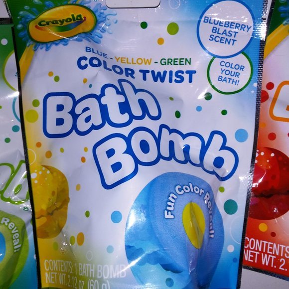 Set of 6‎ Crayola Bath Bombs - Picture 7 of 9